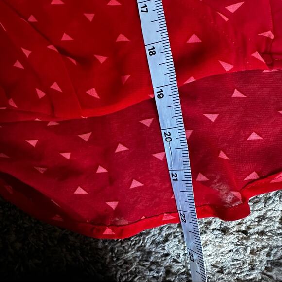 Decree‎ women’s blouse small sheer - Picture 4 of 10